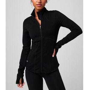 Fabletics Black Cold Weather Full Zip Jacket Womens XXL/1X New With Tags in PKG